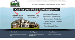 Desktop Screenshot of davisroof.net