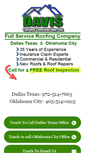 Mobile Screenshot of davisroof.net